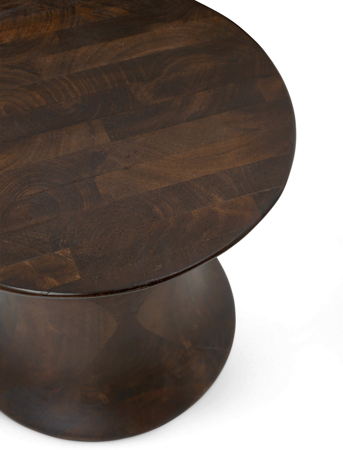 Brown mango wood stool - Ferm living - The Cool Republic