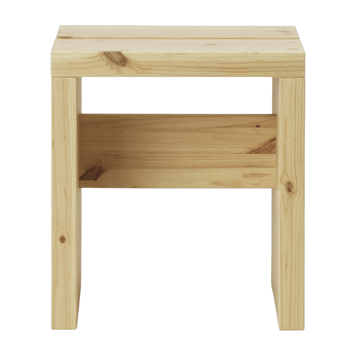 Tabouret en bois de pin 40 x 40 cm Stretch - Normann Copenhagen - The Cool Republic