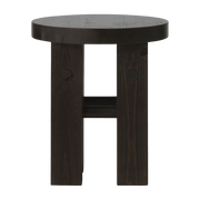 Tabouret en bois de pin foncé 45 x 40 cm Fyr - Normann Copenhagen - The Cool Republic