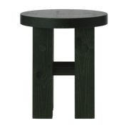 Tabouret en bois de pin vert 45 x 40 cm Fyr - Normann Copenhagen - The Cool Republic