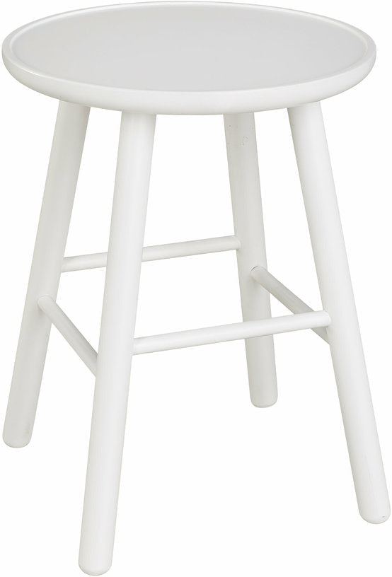 Tabouret en bouleau blanc 47 cm ZigZag - Hans K - The Cool Republic