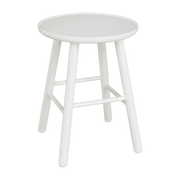 Tabouret en bouleau blanc 47 cm ZigZag - Hans K - The Cool Republic