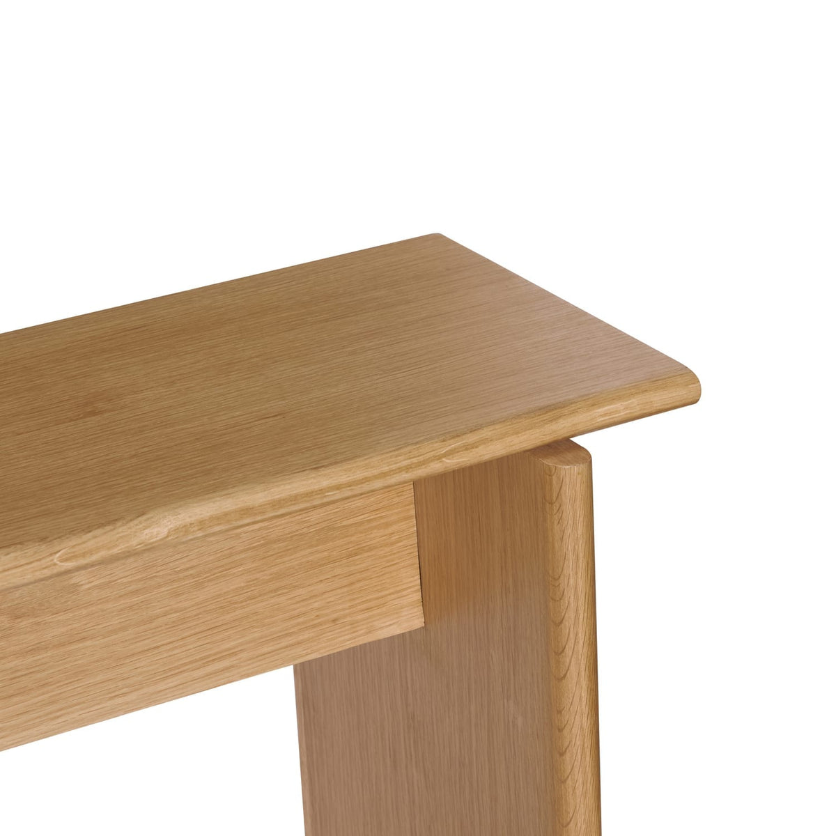 Tabouret en chêne biege 80x31x48cm Baenk - Hübsch — vue 3