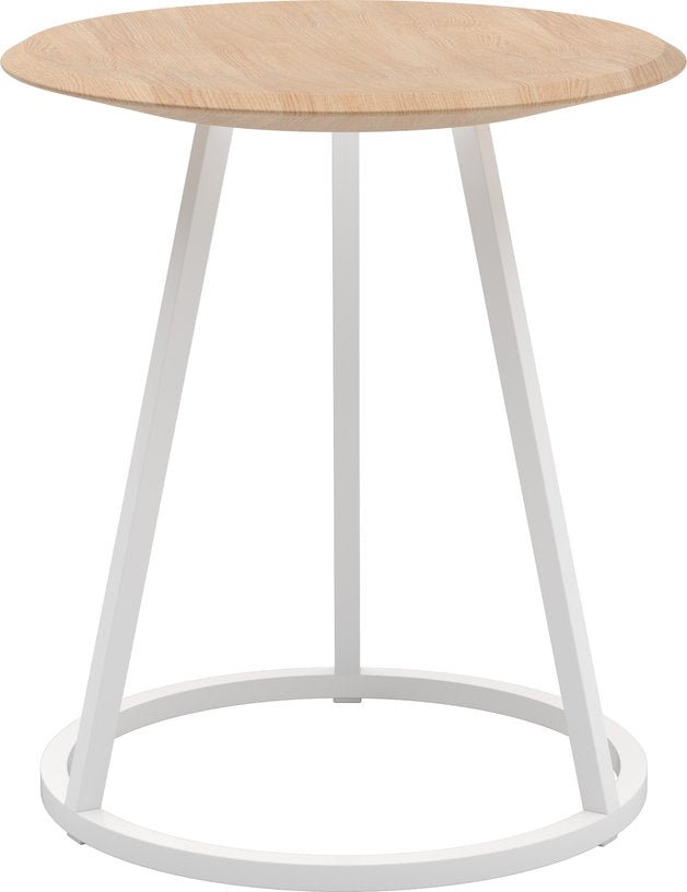 Tabouret en chêne blanc 45 cm Gustave - Hartô - The Cool Republic