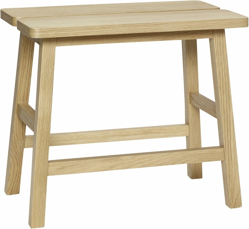 Tabouret en chêne clair - Hübsch - The Cool Republic
