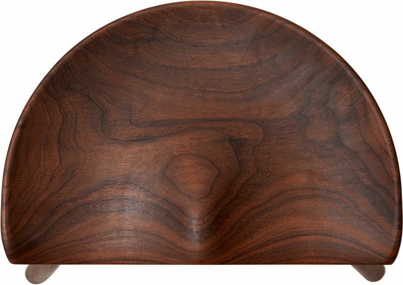 Tabouret en chêne foncé 49 cm Shoemaker - Form & Refine - The Cool Republic