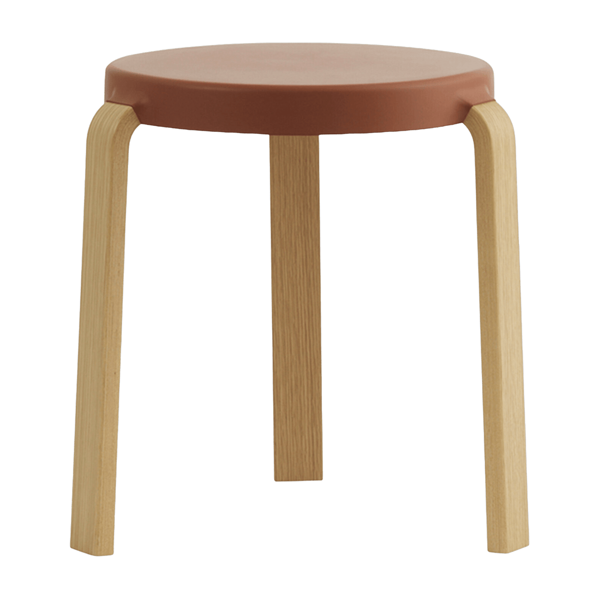 Tabouret en chêne marron TAP Caramel - Normann Copenhagen - The Cool Republic