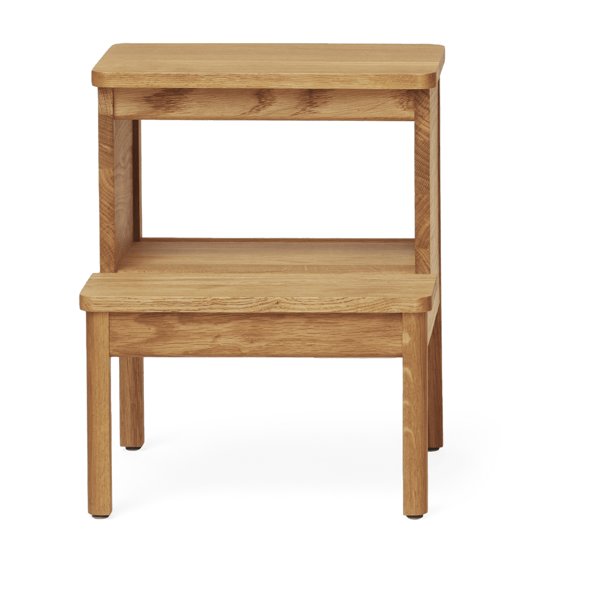 Tabouret en chêne massif naturel 45 cm A line - Form & Refine - The Cool Republic