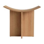 Tabouret en chêne naturel 60x30x54cm Brutus - 101 COPENHAGEN - The Cool Republic