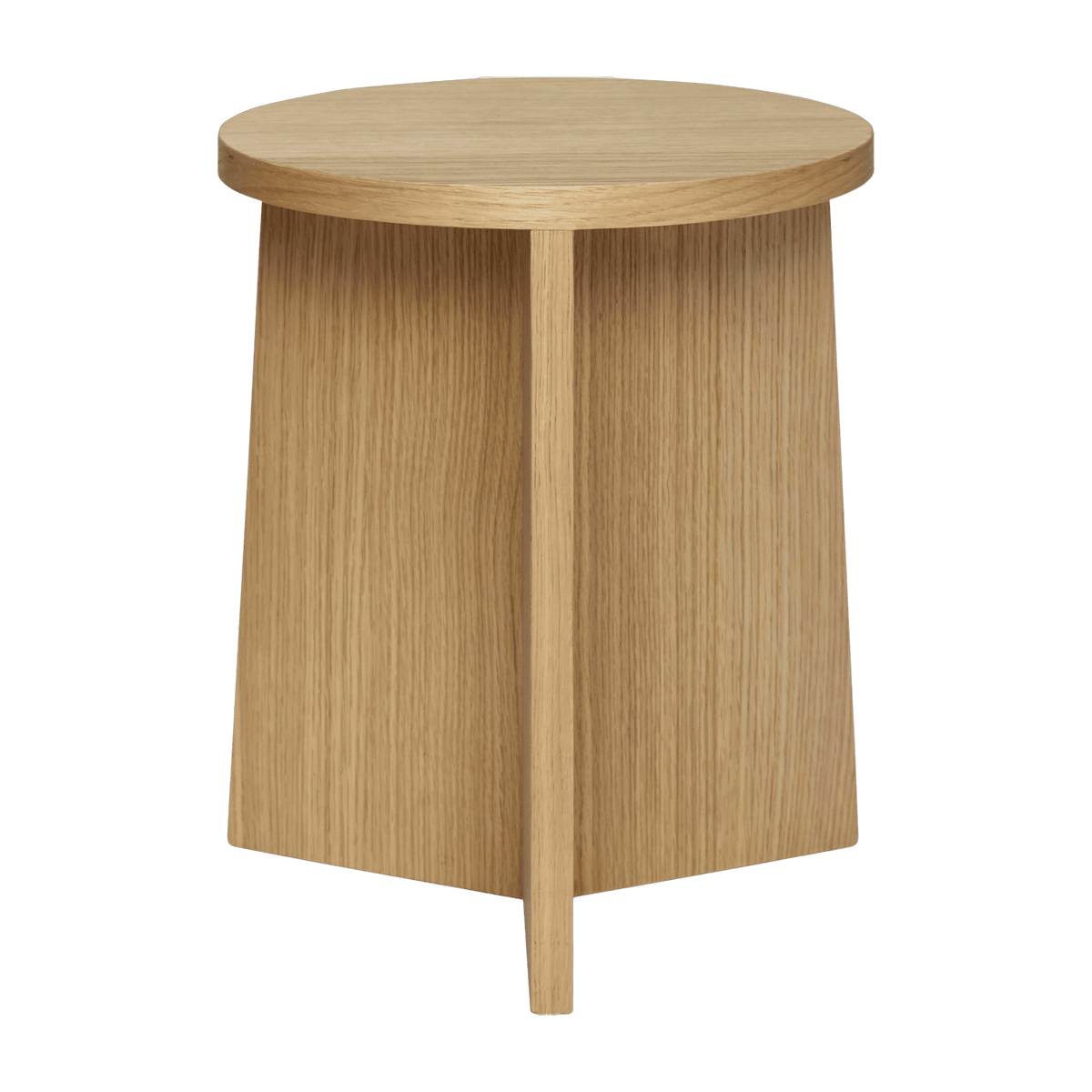 Tabouret en chêne Split - Hübsch - The Cool Republic
