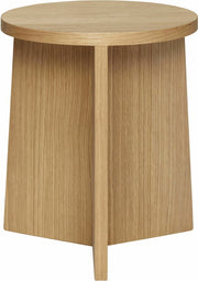 Tabouret en chêne Split - Hübsch - The Cool Republic