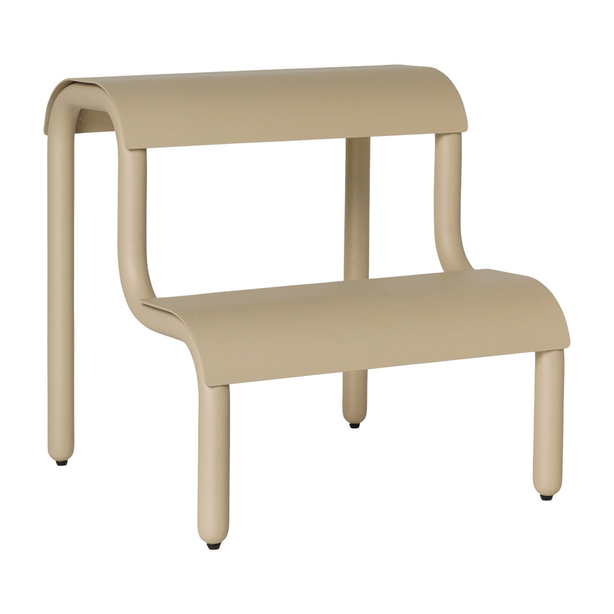 Tabouret en fer cachemire 34 x 36,2 x 35,7 cm Up Step - Ferm Living - The Cool Republic