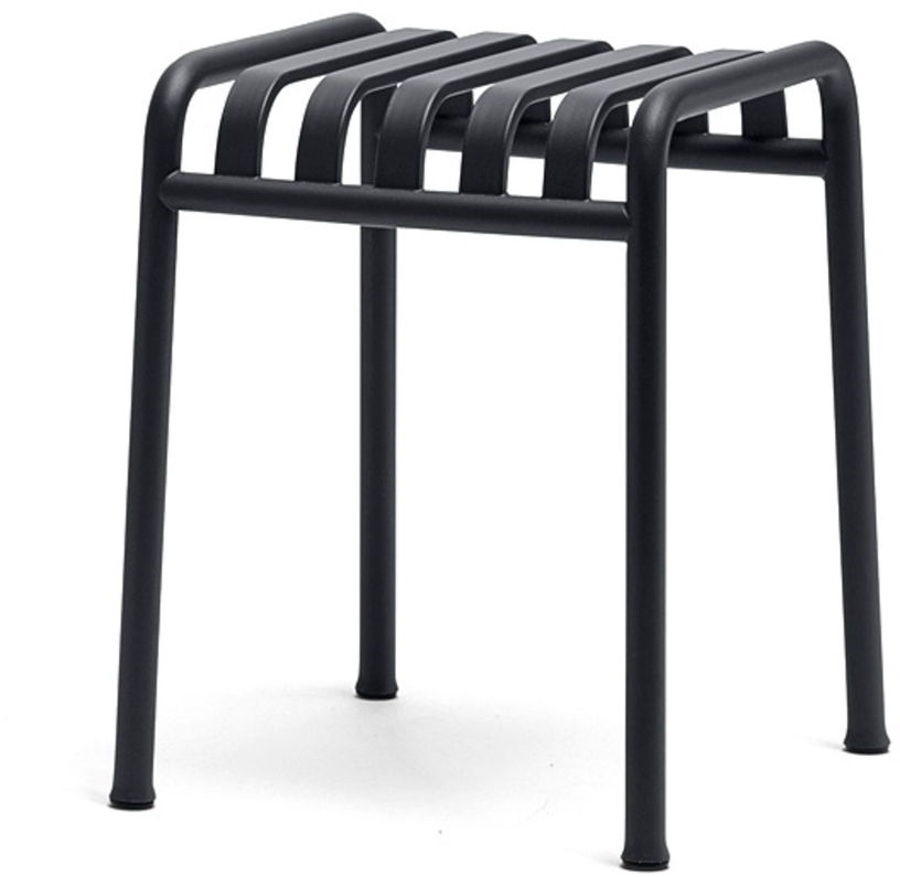 Tabouret en métal anthracite Palissade - HAY - The Cool Republic