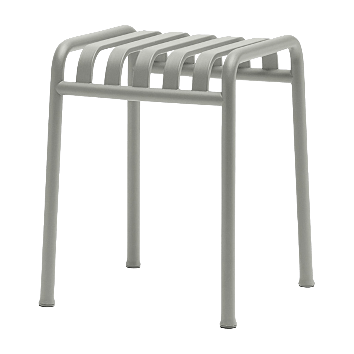 Tabouret en métal gris Palissade - HAY - The Cool Republic