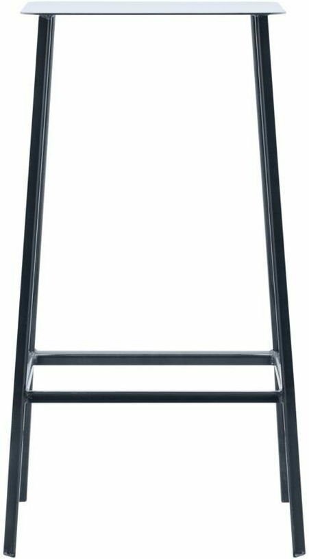 Tabouret en métal noir 75 cm Rag - House Doctor - The Cool Republic
