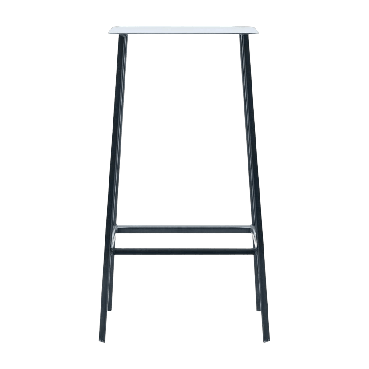 Black metal stool 75 cm Rag - House Doctor - The Cool Republic