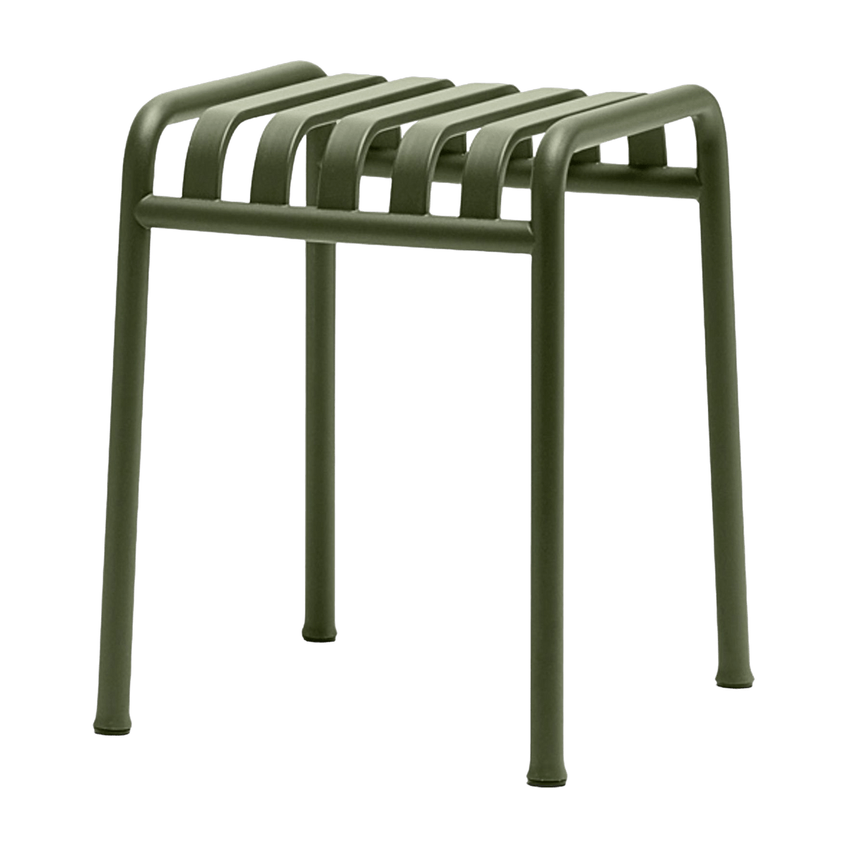 Tabouret en métal olive Palissade - HAY - The Cool Republic