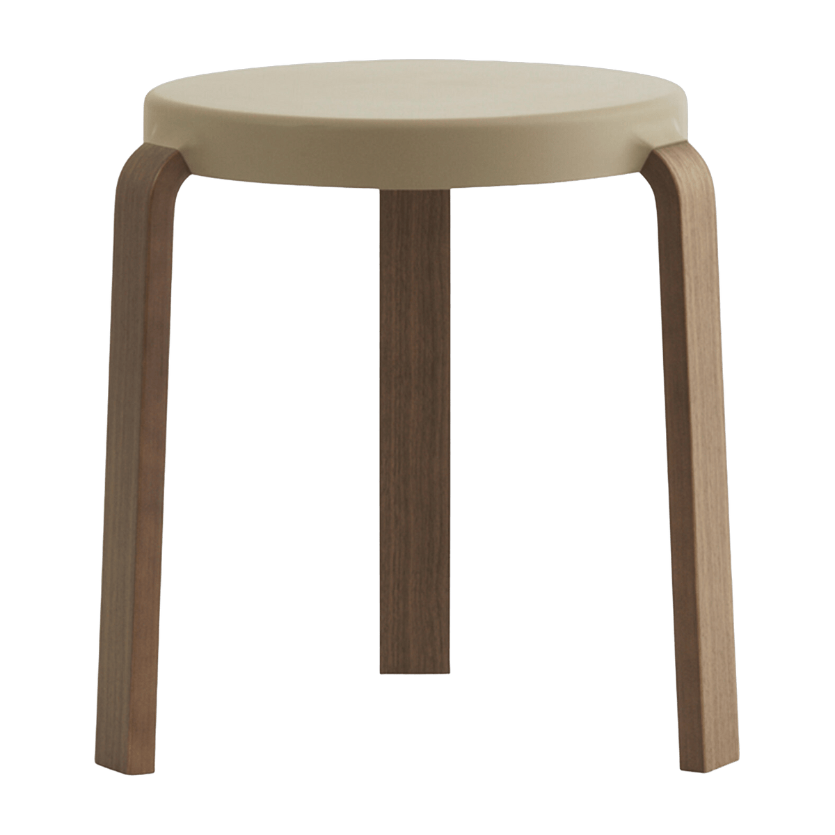 Tabouret en noyer beige TAP Sand - Normann Copenhagen - The Cool Republic