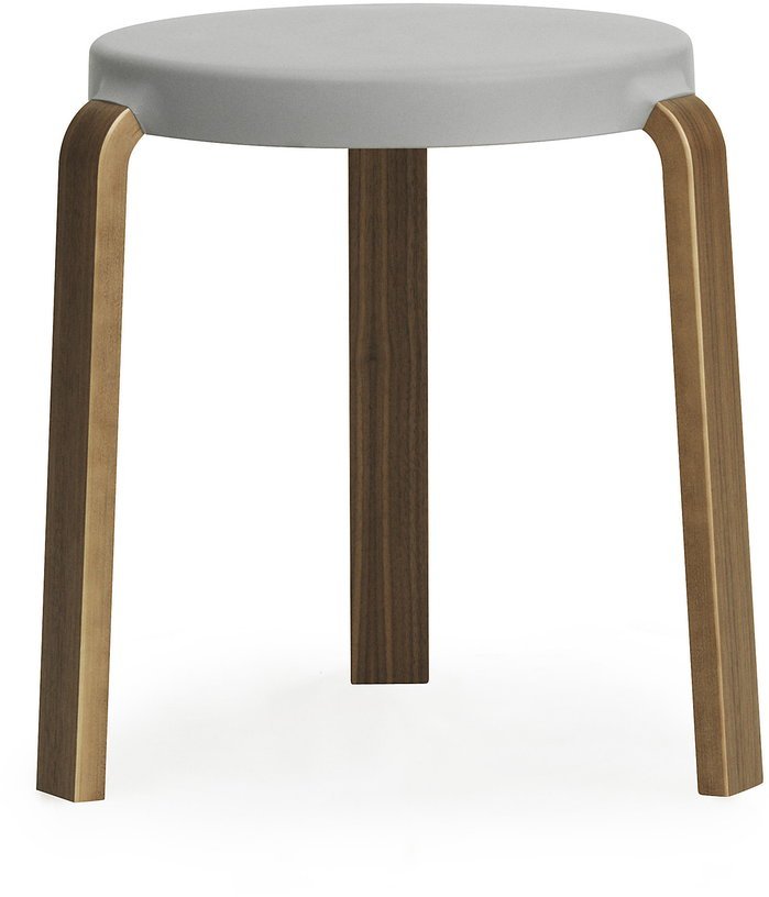 Tabouret en noyer gris TAP Grey - Normann Copenhagen - The Cool Republic