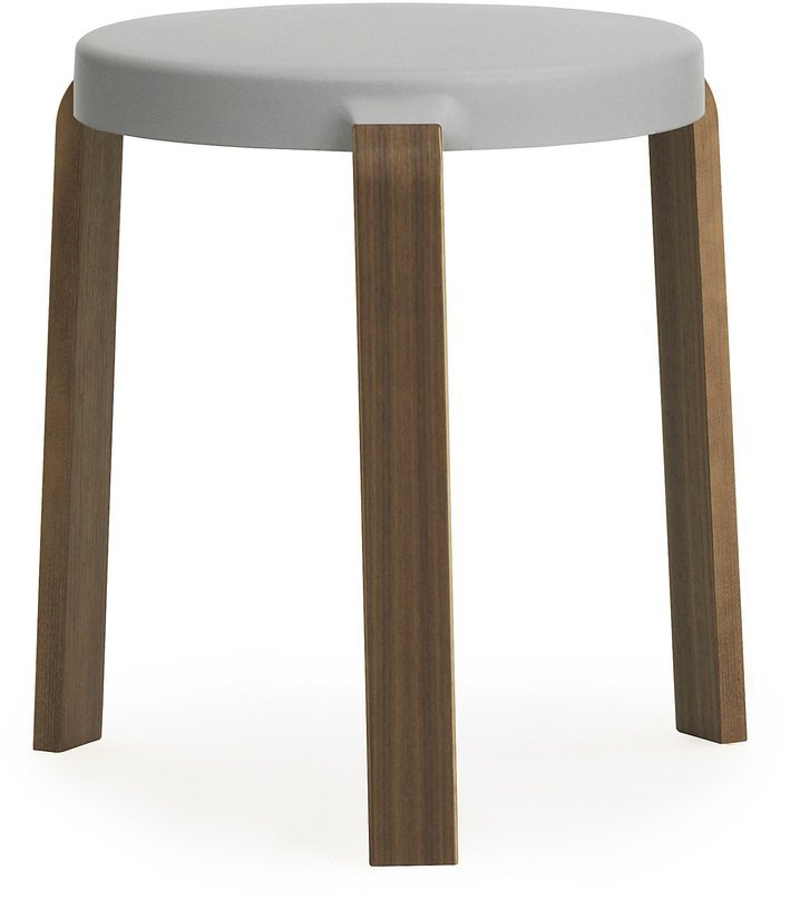 Tabouret en noyer gris TAP Grey - Normann Copenhagen - The Cool Republic