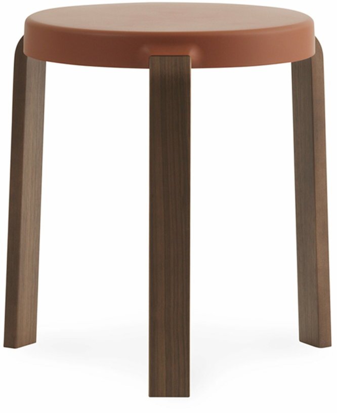 Tabouret en noyer marron TAP Caramel - Normann Copenhagen - The Cool Republic