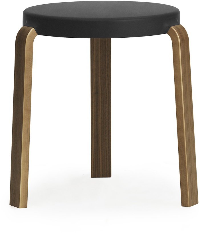 Tabouret en noyer noir TAP noir - Normann Copenhagen - The Cool Republic