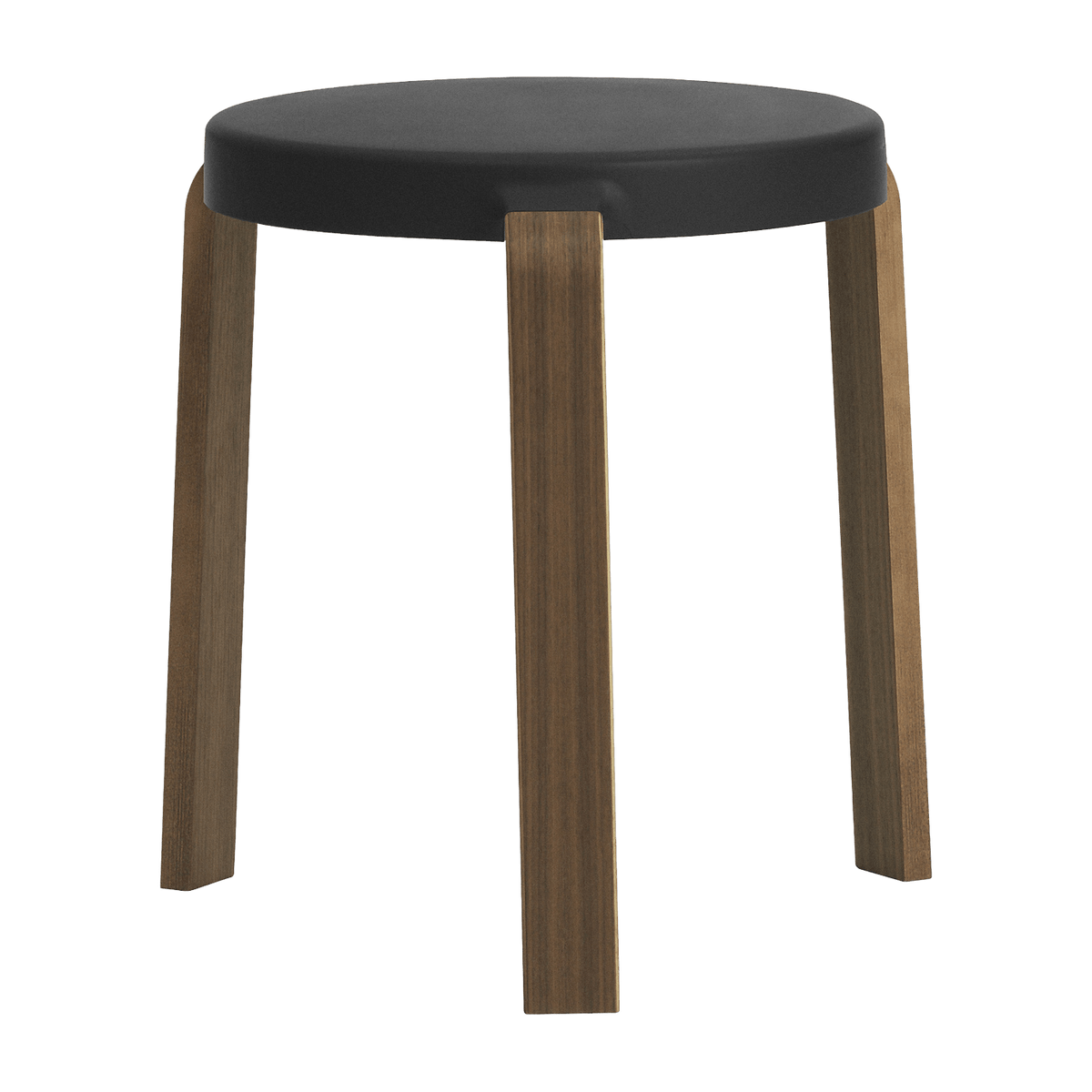 Tabouret en noyer noir TAP noir - Normann Copenhagen - The Cool Republic