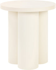 Tabouret en placage de chêne et tôle d'acier beige Oly - noo.ma - The Cool Republic