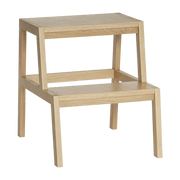 Tabouret en placage de chêne - Hübsch - The Cool Republic