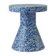 Blue polyethylene stool Cone Bit - Normann Copenhagen - The Cool Republic