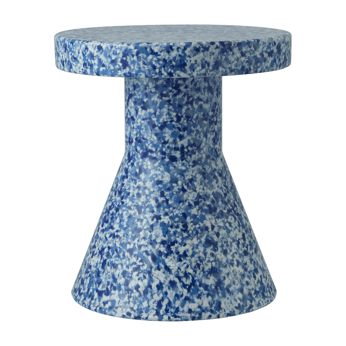 Blue polyethylene stool Cone Bit - Normann Copenhagen - The Cool Republic