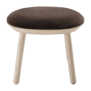 Tabouret en velours marron Naïve - Emko - The Cool Republic