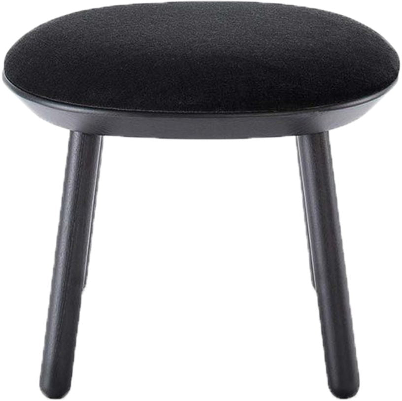 Tabouret en velours noir Naïve - Emko - The Cool Republic