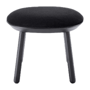 Tabouret en velours noir Naïve - Emko - The Cool Republic