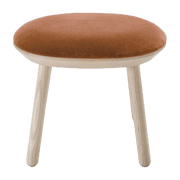 Tabouret en velours terracota Naïve - Emko - The Cool Republic