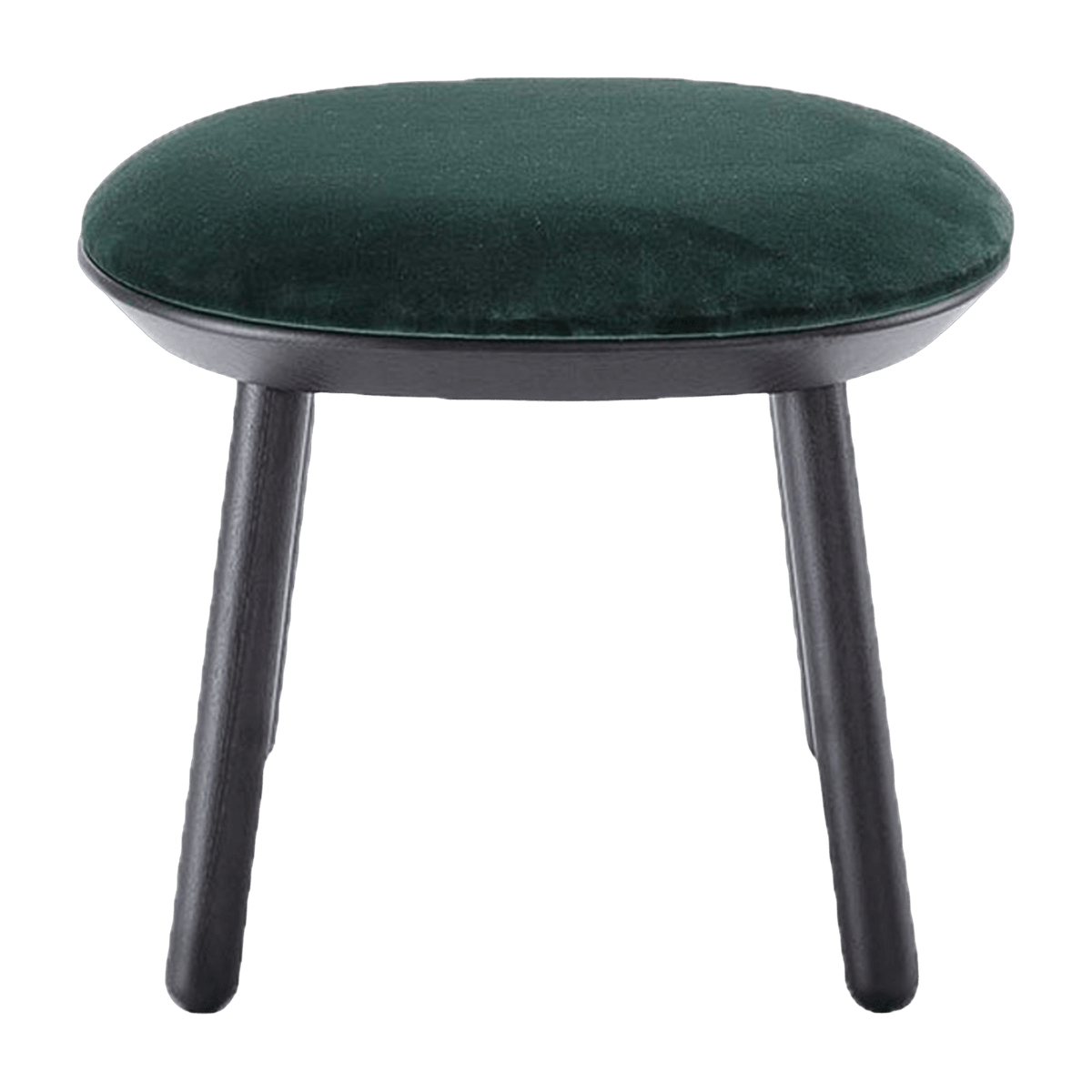 Tabouret en velours vert Naïve - Emko - The Cool Republic