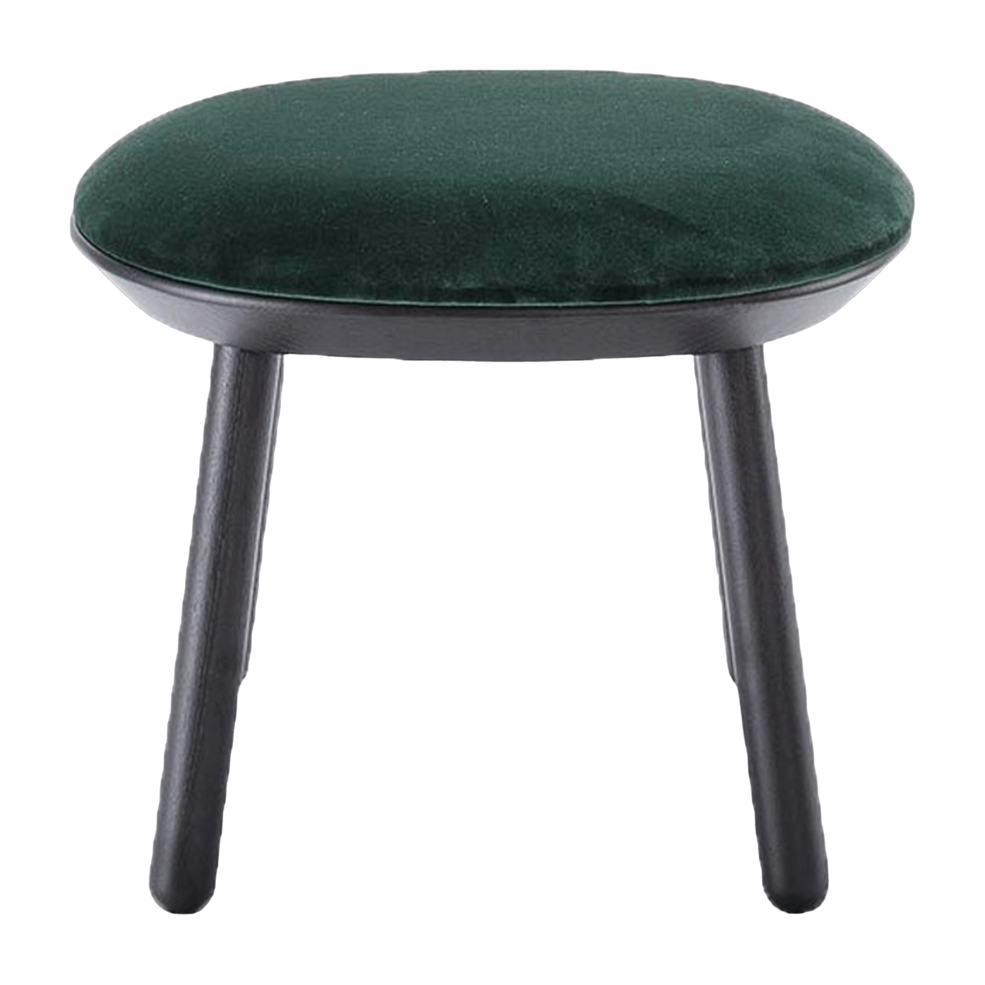 Tabouret en velours vert Naïve - Emko - The Cool Republic