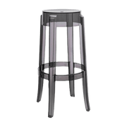 Tabouret gris 75 cm Charles Ghost - Kartell - The Cool Republic