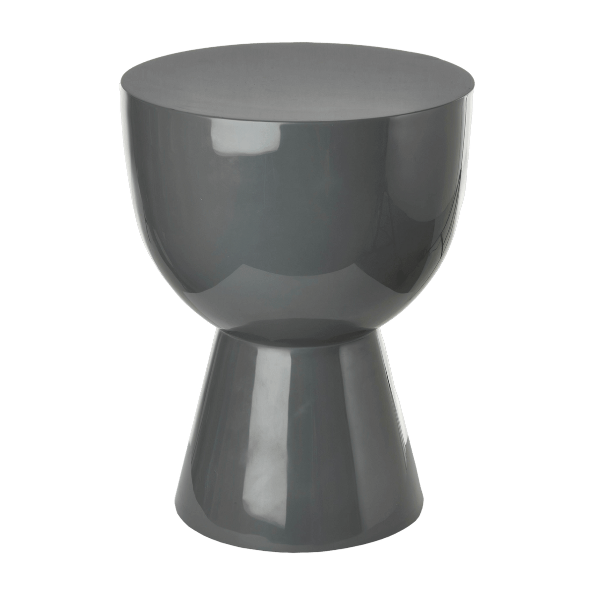 Tabouret gris laqué Tip Tap - Pols Potten - The Cool Republic