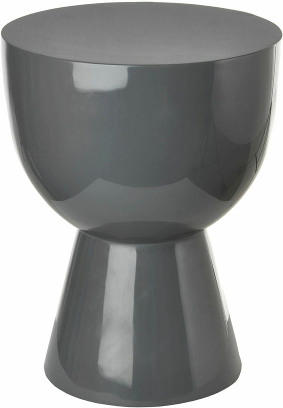 Tabouret gris laqué Tip Tap - Pols Potten - The Cool Republic