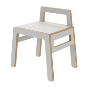 Tabouret gris pour enfant Flex - Nuki Shop - The Cool Republic