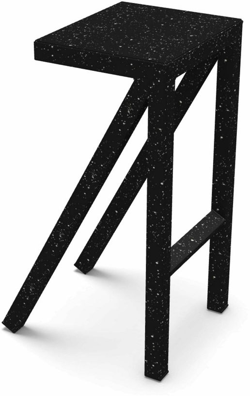 Tabouret haut noir moucheté Bureaurama - Magis - The Cool Republic