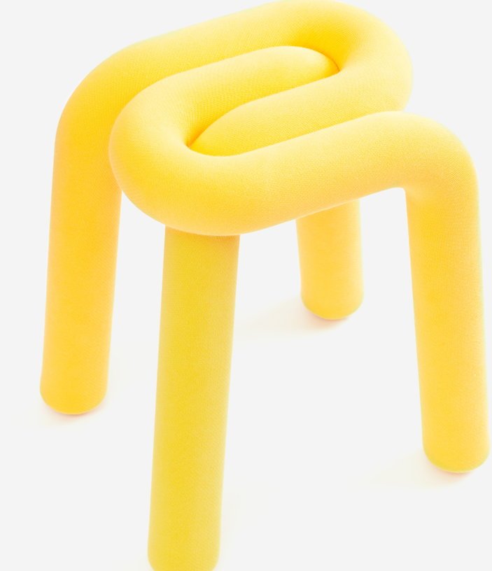 Tabouret jaune Bold - Moustache - The Cool Republic