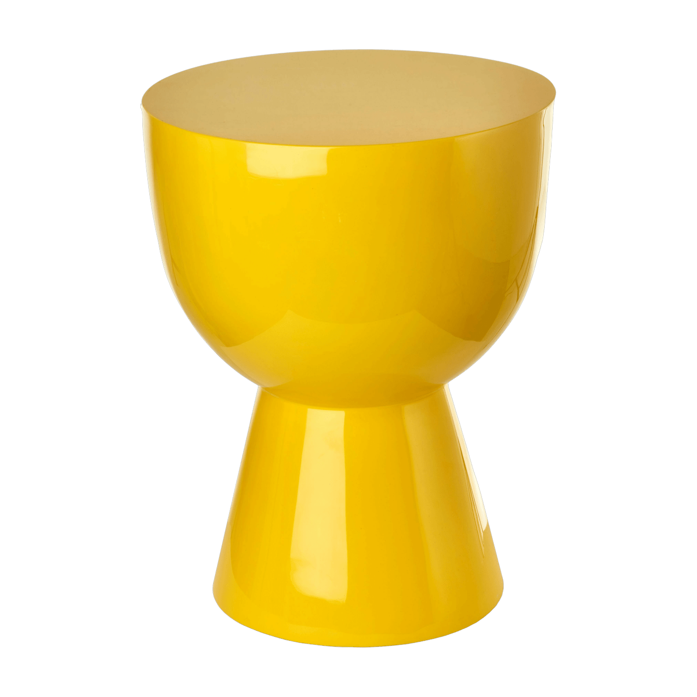 Tabouret jaune laqué Tip Tap - Pols Potten - The Cool Republic