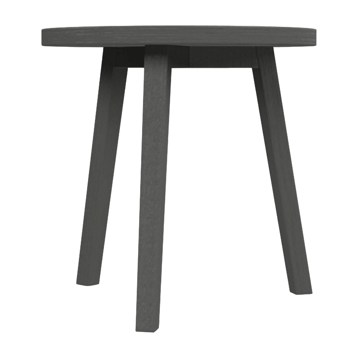 Tabouret laqué gris Gray 42 - Gervasoni - The Cool Republic