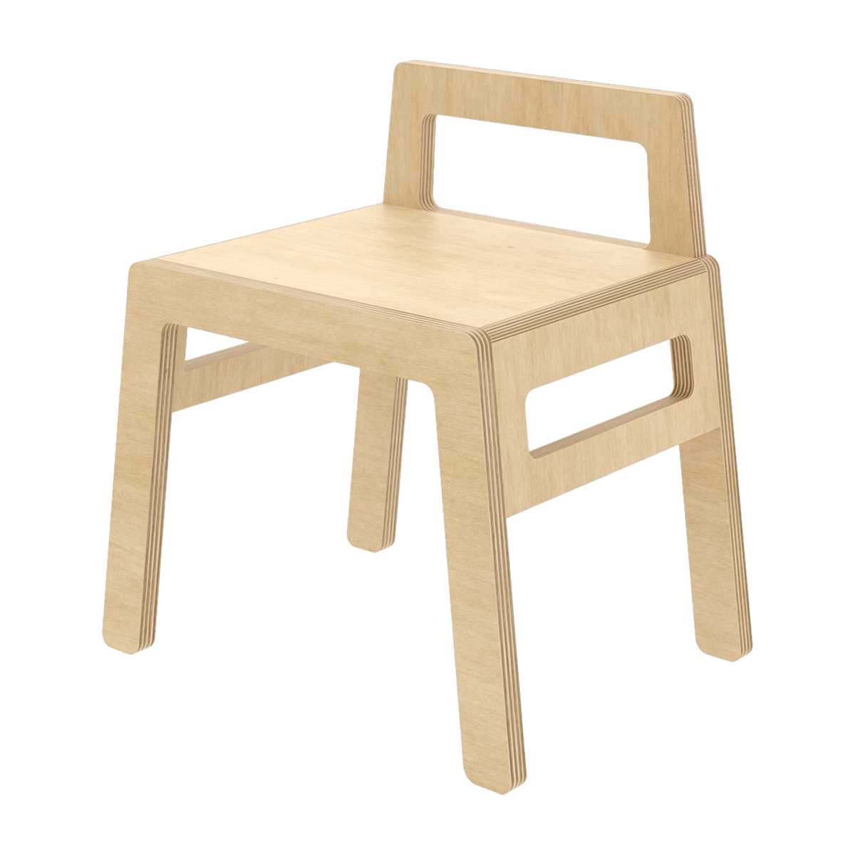 Tabouret naturel pour enfant Flex - Nuki Shop - The Cool Republic
