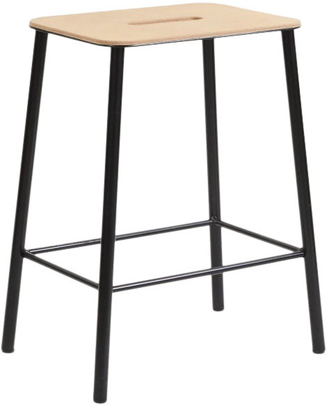 Tabouret noir 50 cm Adam - Frama - The Cool Republic