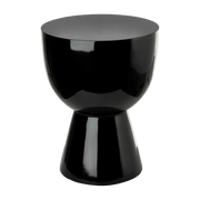 Tabouret noir laqué Tip Tap - Pols Potten - The Cool Republic