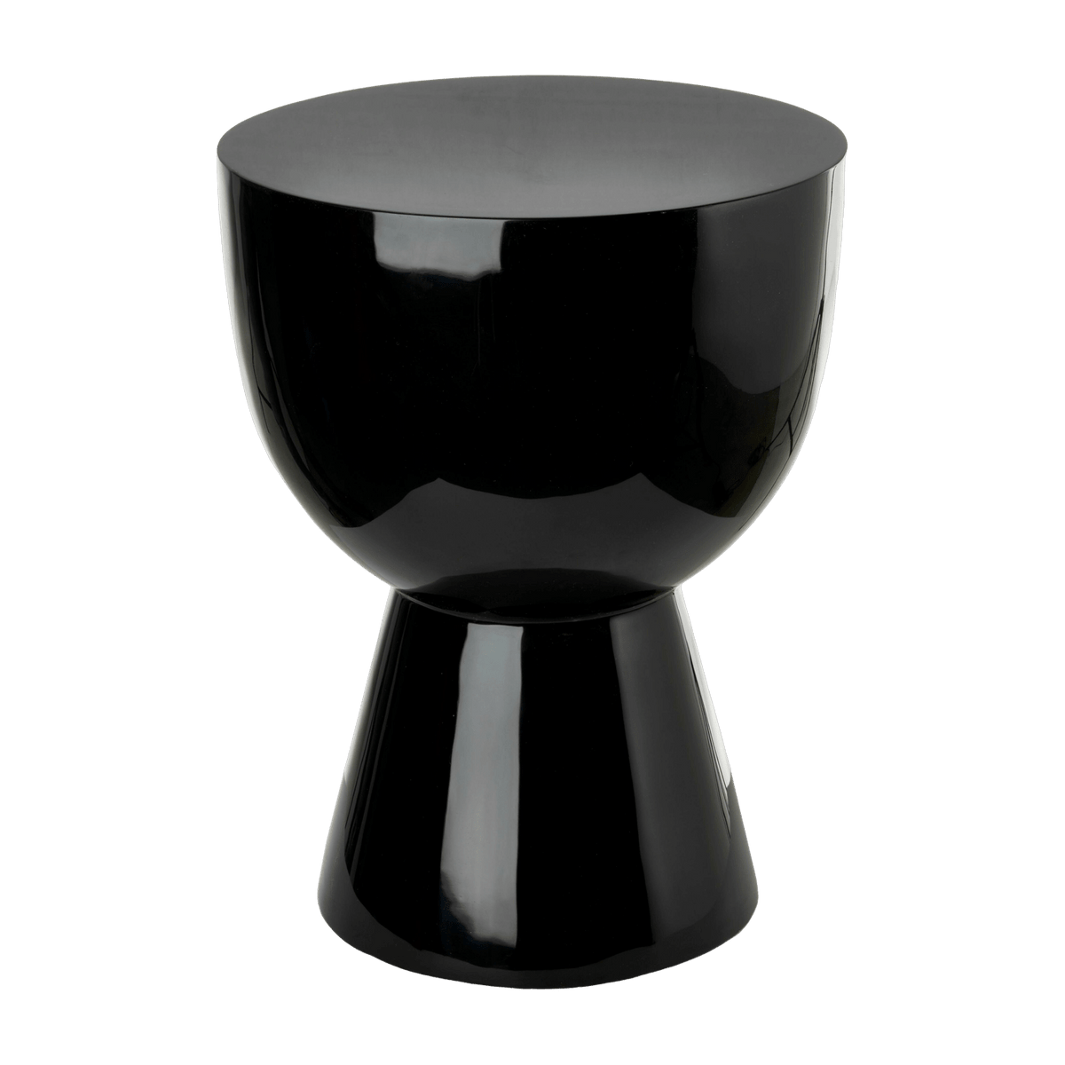 Tabouret noir laqué Tip Tap - Pols Potten - The Cool Republic