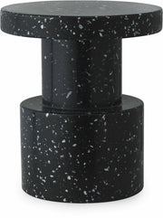 Tabouret noir pixelisé Bit noir - Normann Copenhagen - The Cool Republic